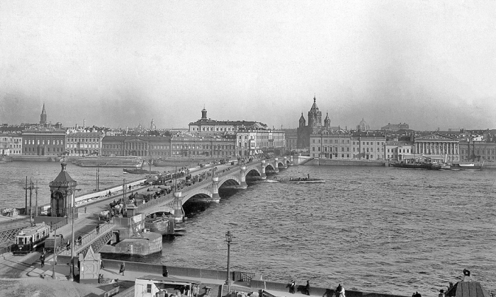 Николаевский мост 1908-1916