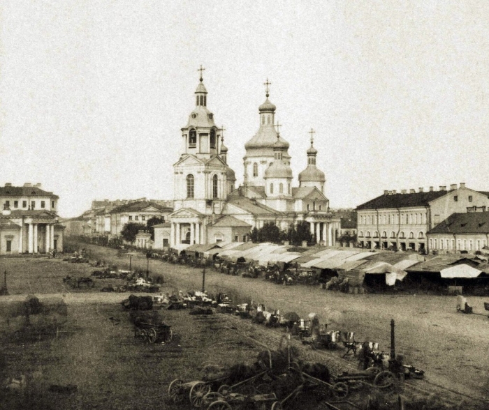 Сенная площадь 1860-1862