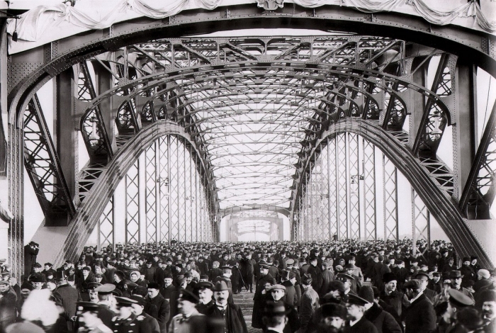 Открытие моста Петра Великого 1911