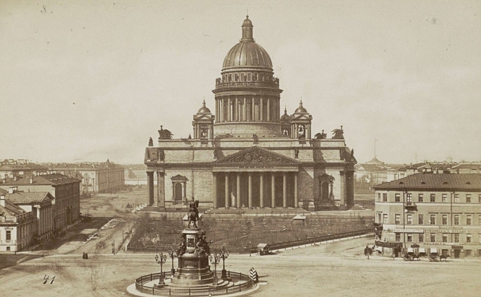 Исаакиевская площадь 1866-1871