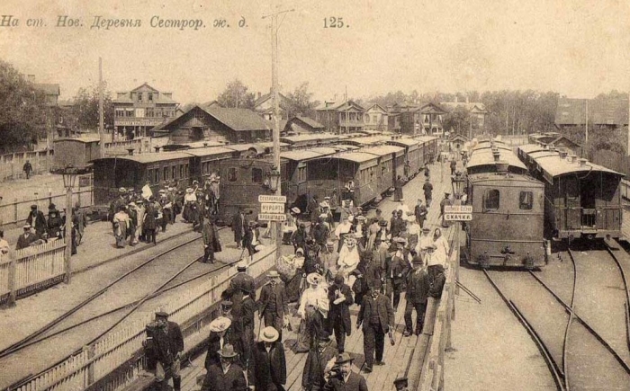 Станция Новая Деревня 1905