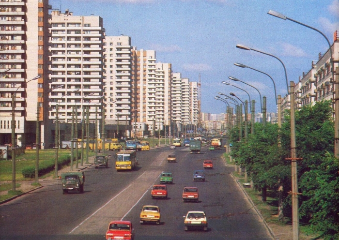 Ленинский проспект 1984-1985